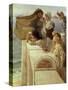 At Aphrodite's Cradle-Sir Lawrence Alma-Tadema-Stretched Canvas