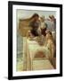 At Aphrodite's Cradle-Sir Lawrence Alma-Tadema-Framed Giclee Print