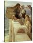At Aphrodite's Cradle-Sir Lawrence Alma-Tadema-Stretched Canvas