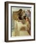 At Aphrodite's Cradle-Sir Lawrence Alma-Tadema-Framed Giclee Print