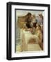 At Aphrodite's Cradle-Sir Lawrence Alma-Tadema-Framed Giclee Print