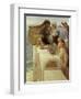 At Aphrodite's Cradle-Sir Lawrence Alma-Tadema-Framed Giclee Print