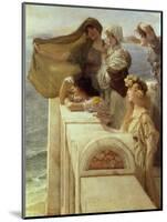 At Aphrodite's Cradle-Sir Lawrence Alma-Tadema-Mounted Giclee Print