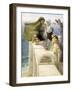 At Aphrodite's Cradle-Sir Lawrence Alma-Tadema-Framed Giclee Print