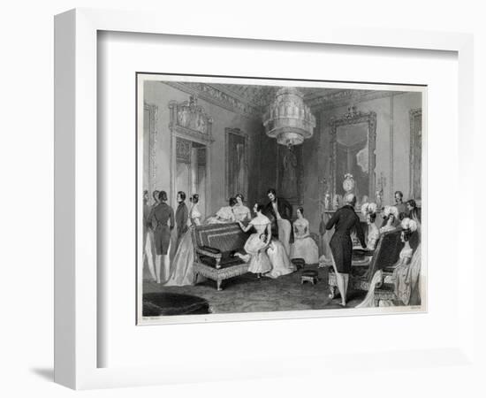 At Buckingham Palace-null-Framed Art Print