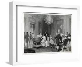 At Buckingham Palace-null-Framed Art Print