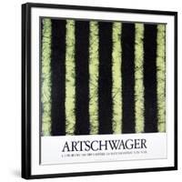 At Castelli's-Richard Artschwager-Framed Collectable Print