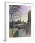 At Chalk Farm, c.1922-Stanislawa de Karlowska-Framed Giclee Print