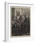 At Church in Versailles, a Mixed Congregation-Henry Woods-Framed Giclee Print