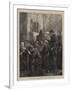 At Church in Versailles, a Mixed Congregation-Henry Woods-Framed Giclee Print