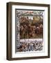 At Crecy 9000 English Soldiers Under Edward III Defeat 30000 French Under Philippe VI-Ronjat-Framed Art Print