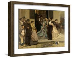 At Dawn-Charles Hermans-Framed Giclee Print