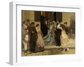 At Dawn-Charles Hermans-Framed Giclee Print