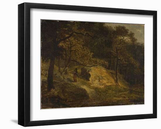 At Djurgården in Stockholm-Johann Christian Ezdorf-Framed Giclee Print