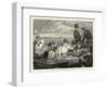 At Doncaster Races, a Sweepstake after Lunch-Edward Frederick Brewtnall-Framed Premium Giclee Print