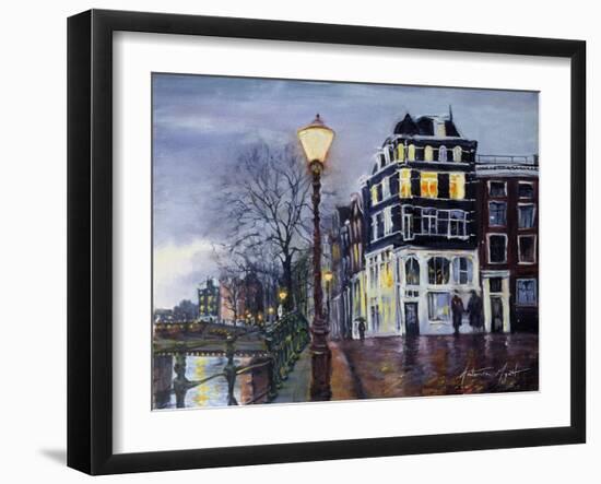 At Dusk, Amsterdam, 1999-Antonia Myatt-Framed Giclee Print