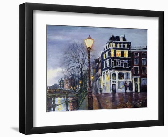 At Dusk, Amsterdam, 1999-Antonia Myatt-Framed Premium Giclee Print