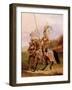 At Eglinton, Lord of the Tournament, 1840-Edward Henry Corbould-Framed Giclee Print