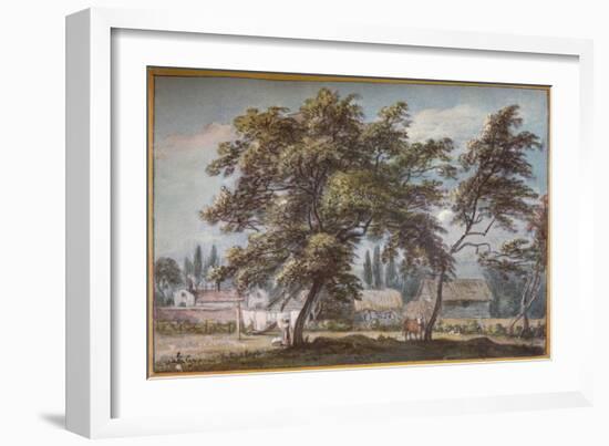 At Englefield Green, c18th century, (1924)-Paul Sandby-Framed Giclee Print