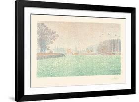 At Flushing-Paul Signac-Framed Giclee Print