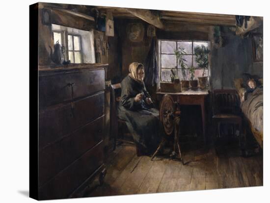 At Grandmothers, 1889-Nikolai Astrup-Stretched Canvas