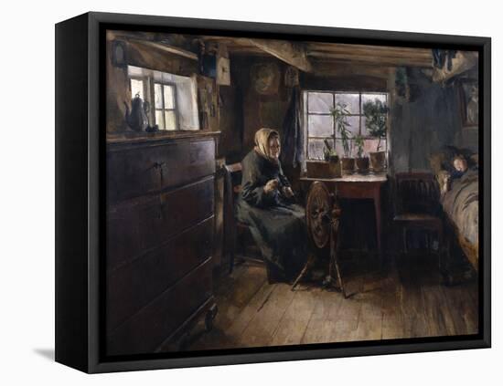 At Grandmothers, 1889-Nikolai Astrup-Framed Stretched Canvas