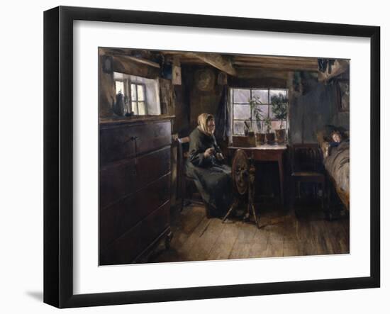 At Grandmothers, 1889-Nikolai Astrup-Framed Giclee Print