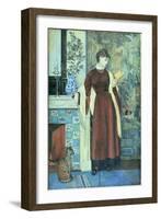 At Home: a Portrait, 1872-Walter Crane-Framed Giclee Print