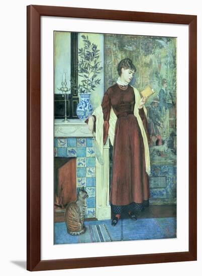 At Home: a Portrait, 1872-Walter Crane-Framed Giclee Print