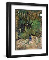 At Home in the Forest, C1880-Henri-Joseph Harpignies-Framed Premium Giclee Print