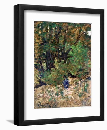 At Home in the Forest, C1880-Henri-Joseph Harpignies-Framed Premium Giclee Print