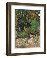 At Home in the Forest, C1880-Henri-Joseph Harpignies-Framed Giclee Print