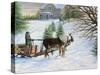 At Home on the Farm-Kevin Dodds-Stretched Canvas
