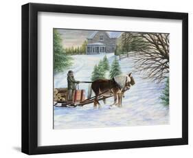 At Home on the Farm-Kevin Dodds-Framed Giclee Print