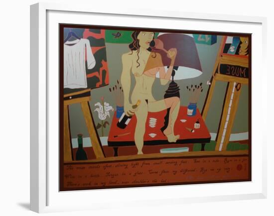 At home with the perfect lover, 2010-Timothy Nathan Joel-Framed Giclee Print