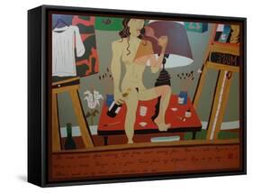 At home with the perfect lover, 2010-Timothy Nathan Joel-Framed Stretched Canvas
