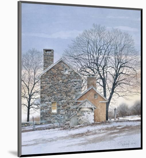 At Home-Ray Hendershot-Mounted Art Print