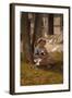 At Home-John George Brown-Framed Giclee Print