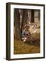 At Home-John George Brown-Framed Giclee Print