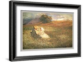 At Irvington-On-Hudson-Louis Comfort Tiffany-Framed Art Print