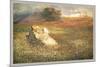 At Irvington-On-Hudson-Louis Comfort Tiffany-Mounted Premium Giclee Print