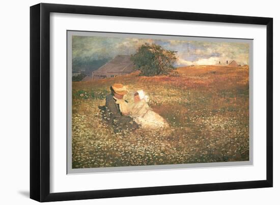 At Irvington-On-Hudson-Louis Comfort Tiffany-Framed Art Print