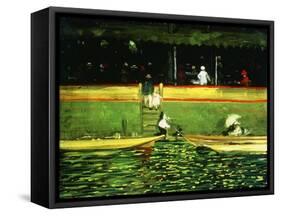 At Joinville, 1896-Robert Henri-Framed Stretched Canvas