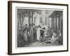 At la Salpetriere Paris Philippe Pinel Orders the Manacles Removed from the Mental Patients-Tony Robert-fleury-Framed Art Print