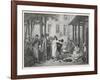 At la Salpetriere Paris Philippe Pinel Orders the Manacles Removed from the Mental Patients-Tony Robert-fleury-Framed Art Print