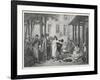 At la Salpetriere Paris Philippe Pinel Orders the Manacles Removed from the Mental Patients-Tony Robert-fleury-Framed Art Print