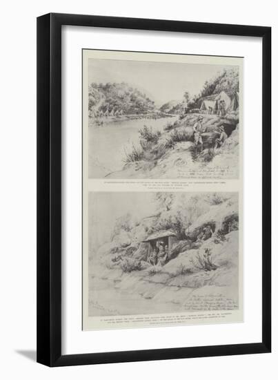 At Ladysmith During the Siege-Melton Prior-Framed Premium Giclee Print