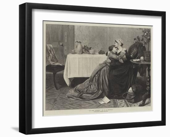 At Last, Mother!-David Wilkie Wynfield-Framed Giclee Print