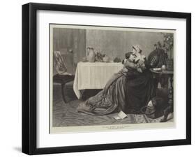 At Last, Mother!-David Wilkie Wynfield-Framed Giclee Print