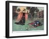At Last She Remembered-Warwick Goble-Framed Giclee Print